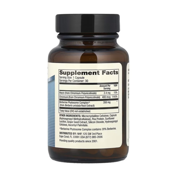 BIOTHIN® Берберин з хромом - 30 капсул BIOTHIN® Berberine with Chromium - 30 caps