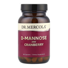 D-Mannose and Cranberry Extract - 60 caps (До 10.26)