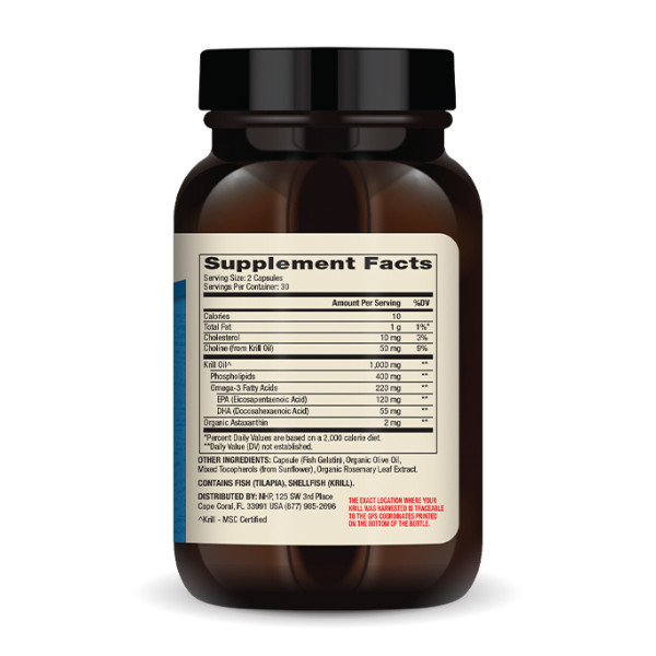 Олія криля - 60 капсул Krill Oil - 60 caps
