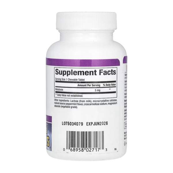Мелатонін 5 мг - 90 таблеток   Melatonin 5mg - 90 tabs