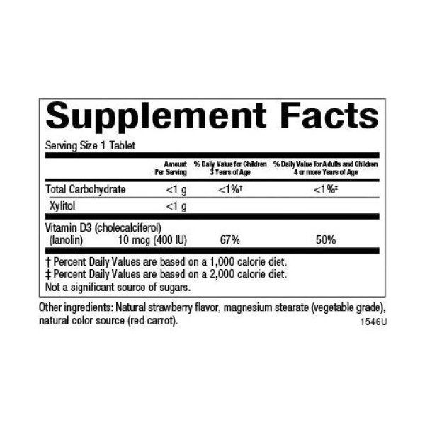 Вітамін D3 10 мкг (400 МО) - 250 таблеток Ягідний букет     Vitamin D3 10 mcg (400 IU) - 250 tabs Berry Bunch