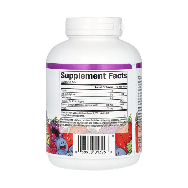 Вітамін С 500 мг - 90 таблеток Змішані ягоди    Vitamin C 500mg - 90 tabs Mixed Berry