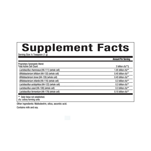 Мультипробіотичний порошок BigFriends 3 мільярди - 60 г   BigFriends Multi-Probiotic Powder 3 Billion - 60g