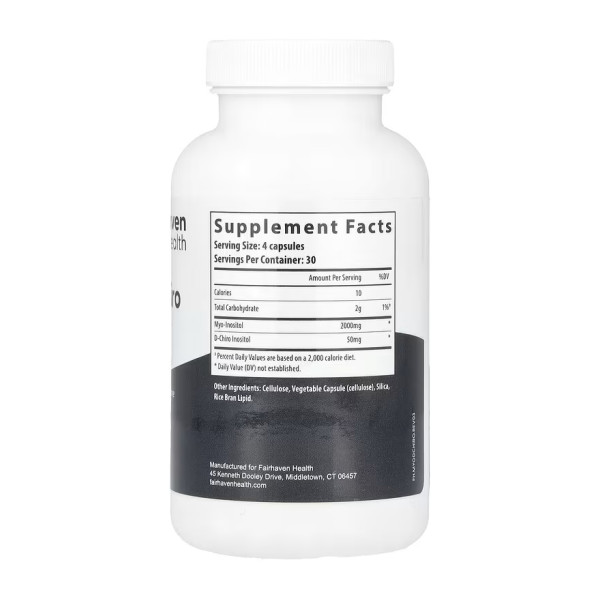 Міо + D-Хіро інозитол - 120 капсул Myo + D-Chiro Inositol - 120 caps