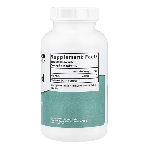 Міо-інозитол - 120 капсул Myo-Inositol - 120 caps