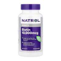 Biotin 10,000mcg - 100 tabs