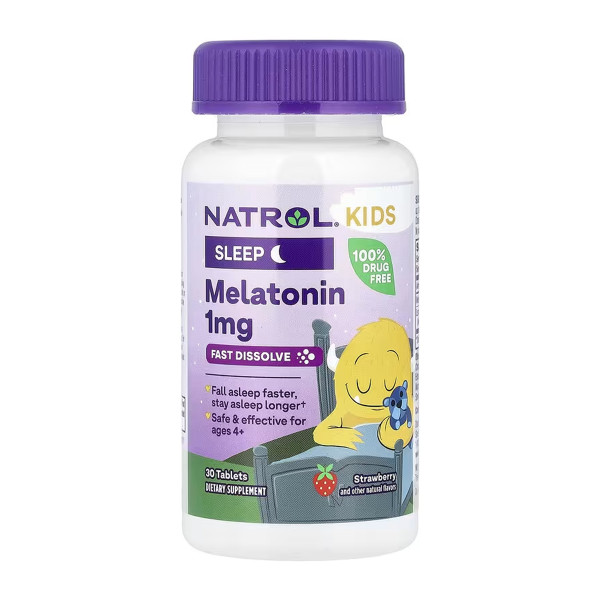   Мелатонін для дітей 1 мг - 30 таблеток                Kids Melatonin 1mg - 30 tabs