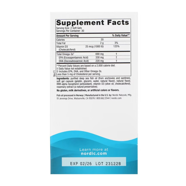 Омега-3D - 60 м'яких капсул         Omega-3D - 60 softgels