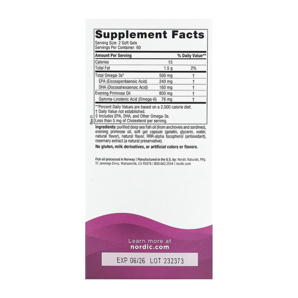    Омега Вумен - 120 м'яких капсул                              Omega Woman - 120 softgels