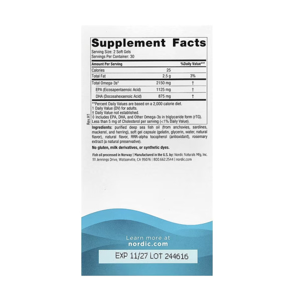 Ultimate Omega 2X - 60 м'яких капсул                      Ultimate Omega 2X - 60 softgels