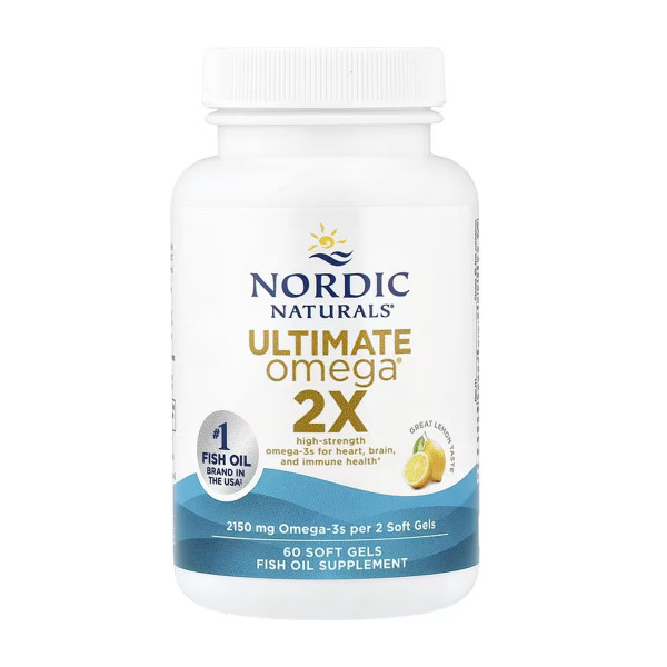 Ultimate Omega 2X - 60 м'яких капсул                      Ultimate Omega 2X - 60 softgels