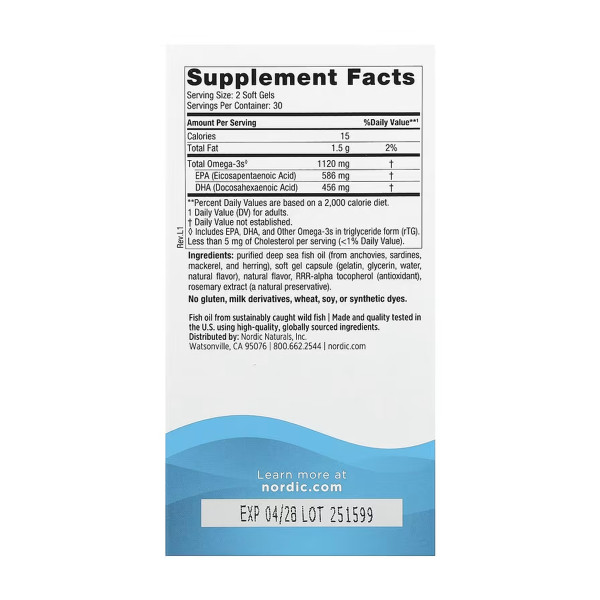 Ultimate Omega 2X Minis - 60 міні-м'яких капсул      Ultimate Omega 2X Minis - 60 mini softgels
