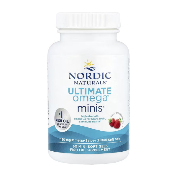 Ultimate Omega 2X Minis - 60 міні-м'яких капсул      Ultimate Omega 2X Minis - 60 mini softgels