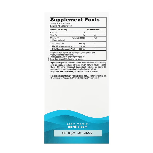  Омега-3D - 120 м'яких капсул                                    Omega-3D - 120 softgels