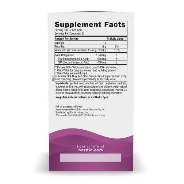 Омега-3 після пологів - 60 капсул                               Postnatal Omega-3 - 60 softgels