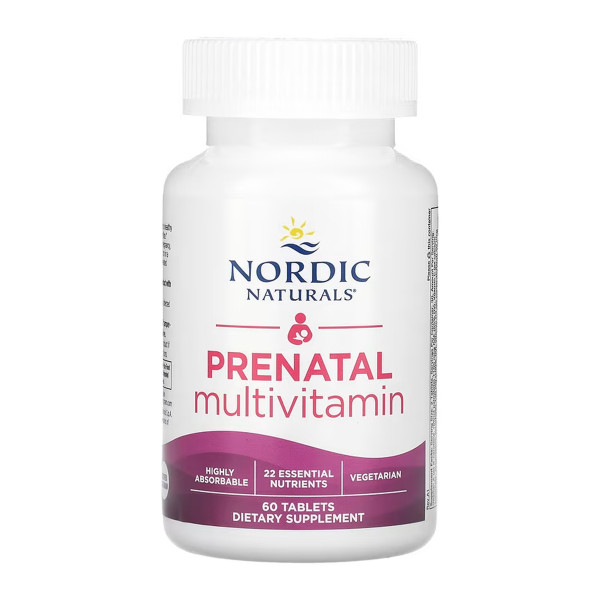 Пренатальний мультивітамін - 60 таблеток       Prenatal Multivitamin - 60 tabs