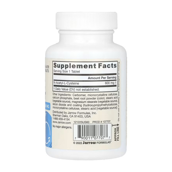 N-A-C Sustain® 600 мг - 60 капсул N-A-C Sustain® 600 mg - 60 caps