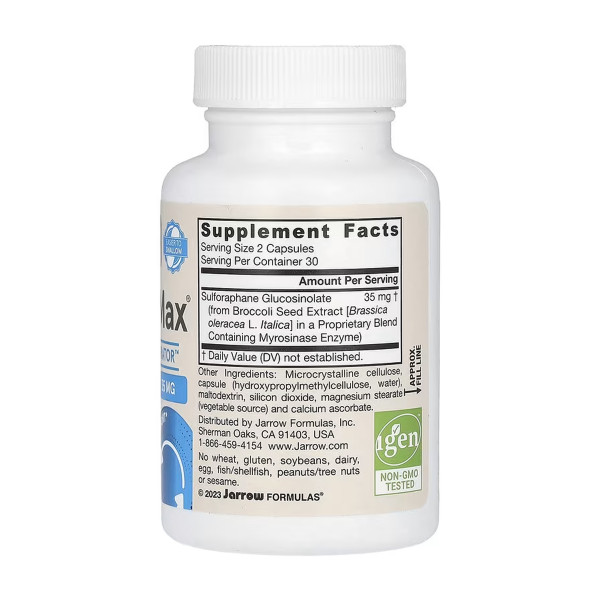 BroccoMax 17,5 мг - 60 вегетаріанських капсул BroccoMax 17.5 mg - 60 vcaps