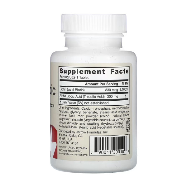 Альфа-ліпоєва кислота Sustain 300 мг - 60 таблеток Alpha Lipoic Sustain 300 mg - 60 tabs