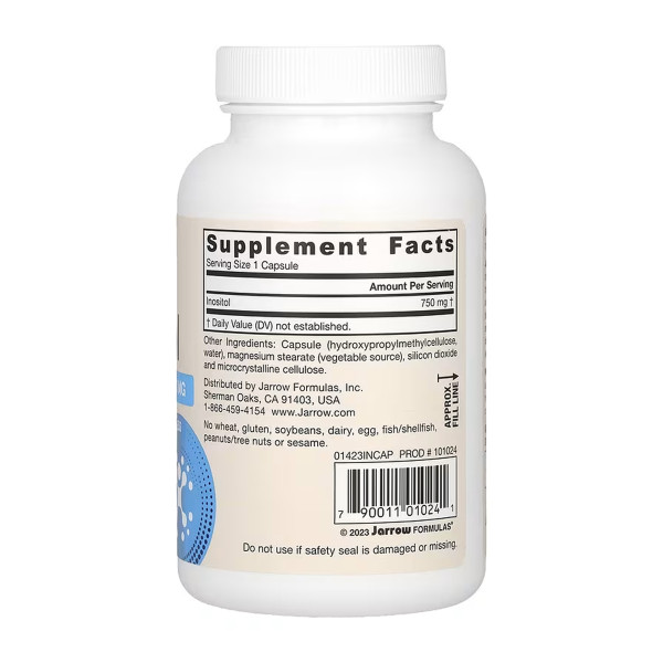 Inositol 750mg - 100 vcaps