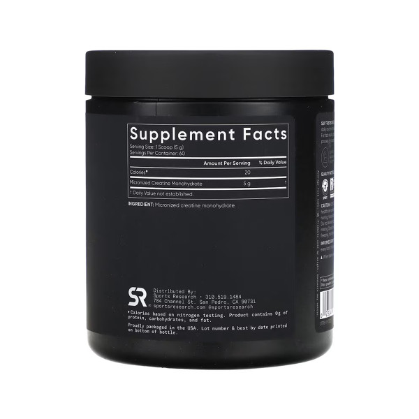 Creatine Monohydrate - 300g  Creatine Monohydrate - 300g
