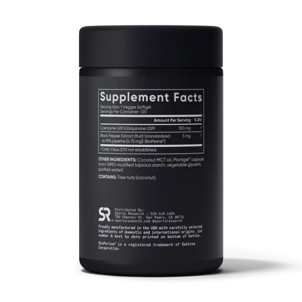 CoQ10 100mg - 120 veg softgels  CoQ10 100mg - 120 veg softgels