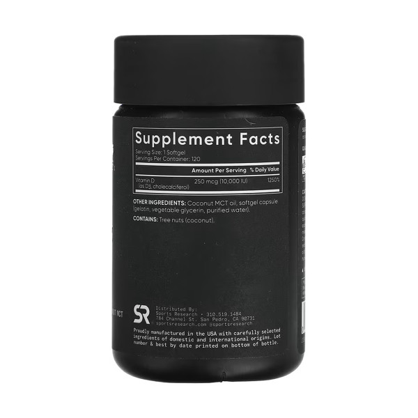 Vitamin D3 10000IU - 120 softgels  Vitamin D3 10000IU - 120 softgels