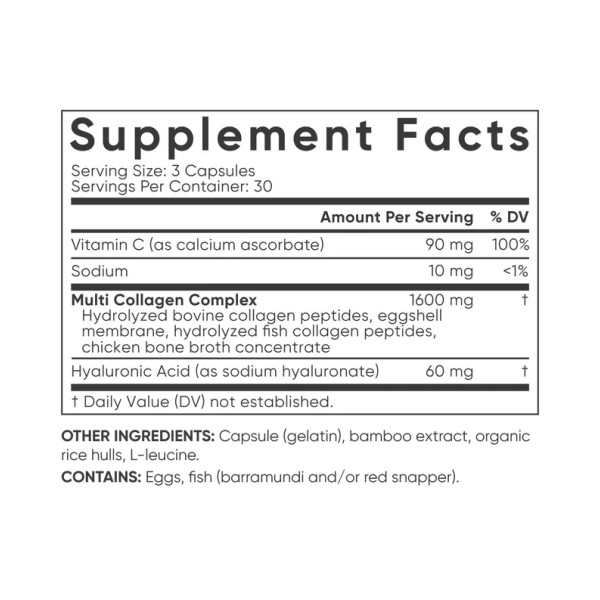 Multi Collagen Complex - 90 caps  Multi Collagen Complex - 90 caps