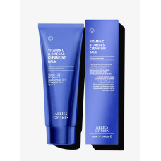 Allies of skin Бальзам очищуючий з вітаміном С Vitamin C & Omegas Cleansing Balm, 100 ml