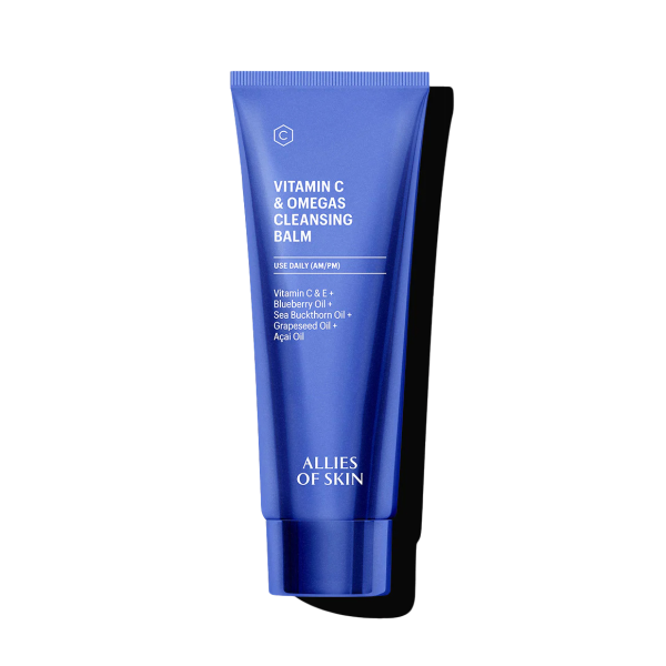 Allies of skin Бальзам очищуючий з вітаміном С Vitamin C & Omegas Cleansing Balm, 100 ml